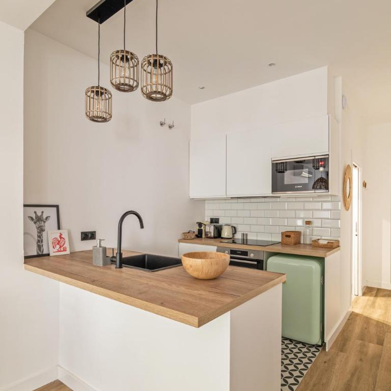 El Niu Apartamentos con terraza Camp Nou - Apartamento de 1 dormitorio con jardín - 17