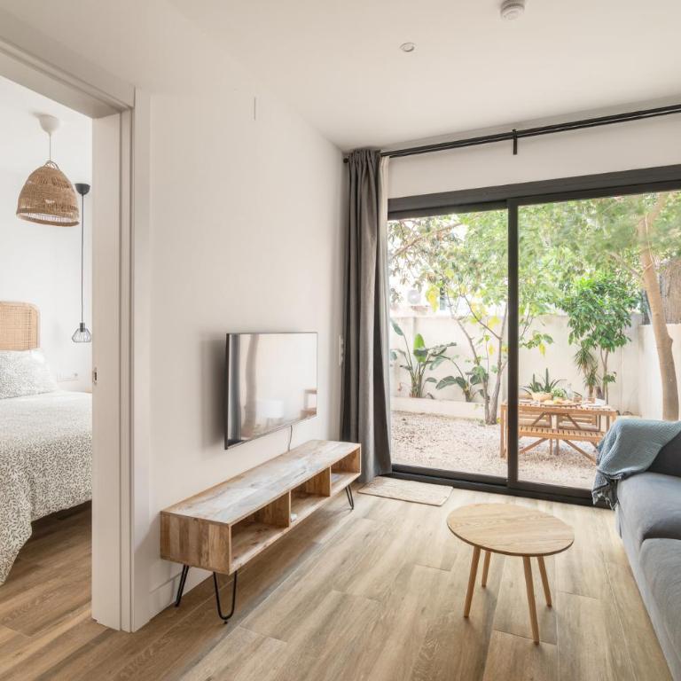 El Niu Apartamentos con terraza Camp Nou - Apartamento de 1 dormitorio con jardín - 23