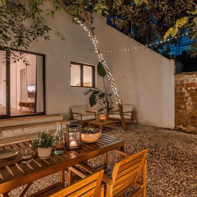 El Niu Apartamentos con terraza Camp Nou - Apartamento de 1 dormitorio con jardín - 43