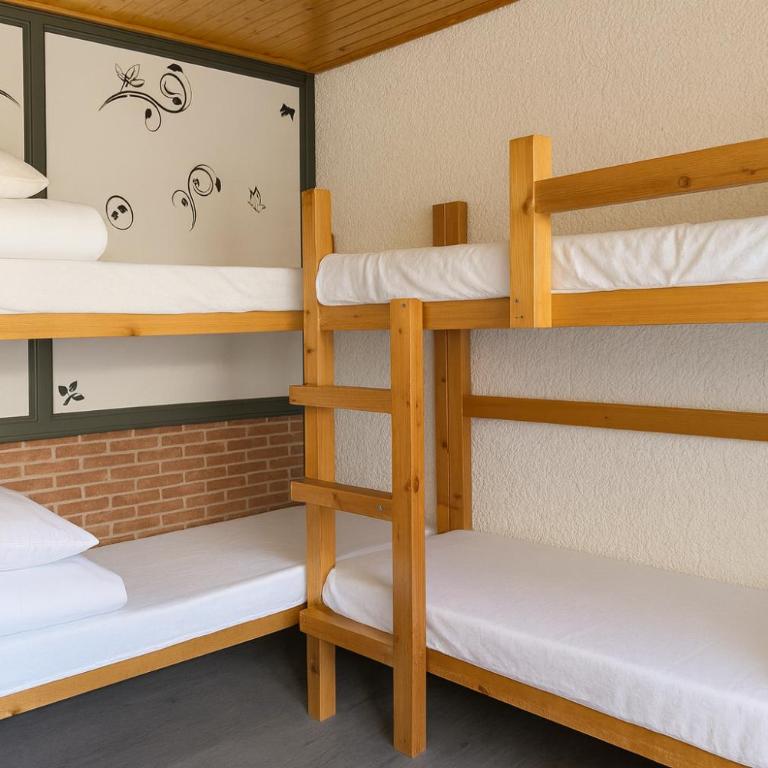 Albergue Tritón - Villanúa - Economy Quadruple Room with Shared Bathroom - 9