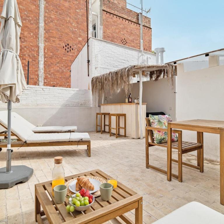 El Niu Apartamentos con terraza Camp Nou - Apartamento de 1 dormitorio con terraza - 11