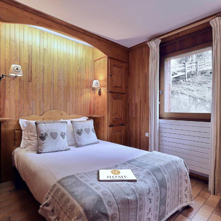 Courchevel 1850: Élégant 3 pièces, 4 pers, balcon & wifi au pied des pistes - Two-Bedroom Apartment - 8