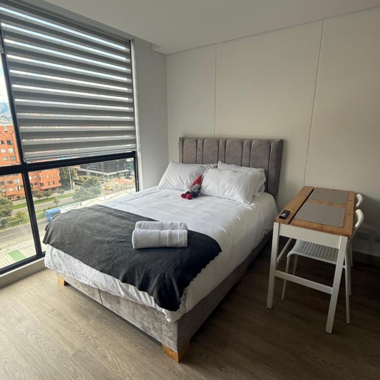 Apartamento Moderno cerca a Corferias Quadro Smartliving - Apartamento Deluxe de 1 dormitorio - 14