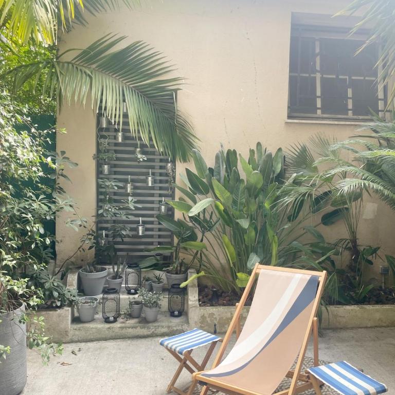 Appartment with private garden in city center Nice - Appartement 2 Chambres - 25