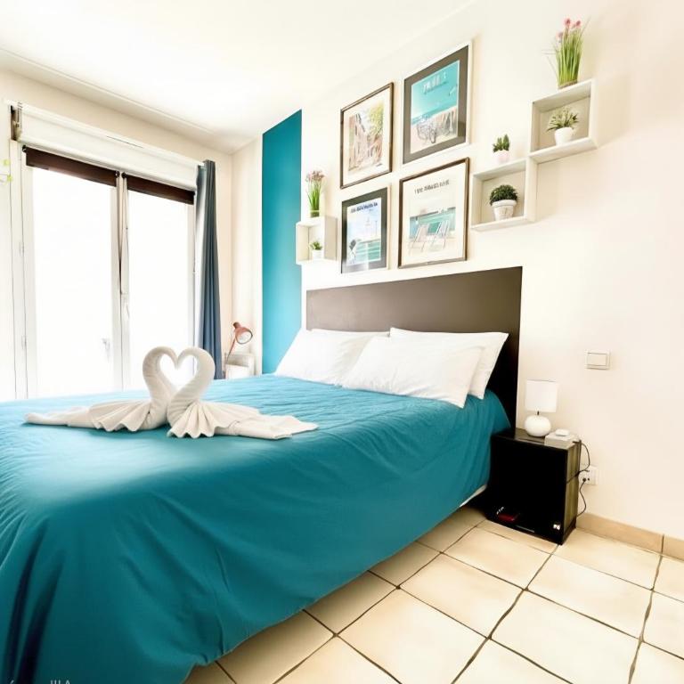 LE COSY Canet - Studio pour 2 personnes à 30m de la plage avec parking privé - Estudio - 4