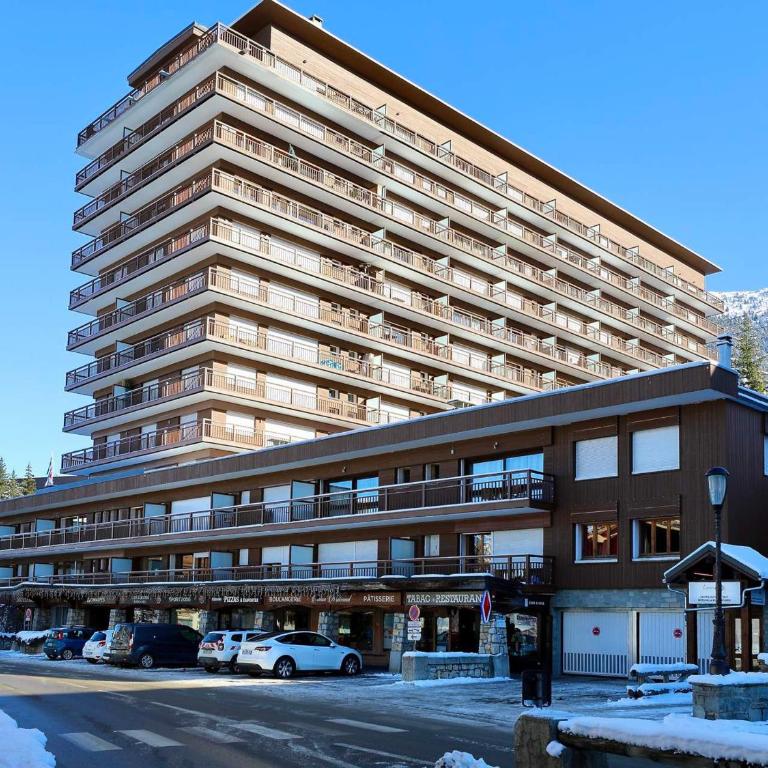 Studio skis aux pieds à Courchevel 1650 - Terrasse vue montagne - FR-1-575-240 - Estudio - 8