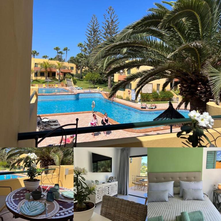 Corralejo Atlantic Garden Andrew apartments Pool air conditioning - Casa con 1 dormitorio - 14