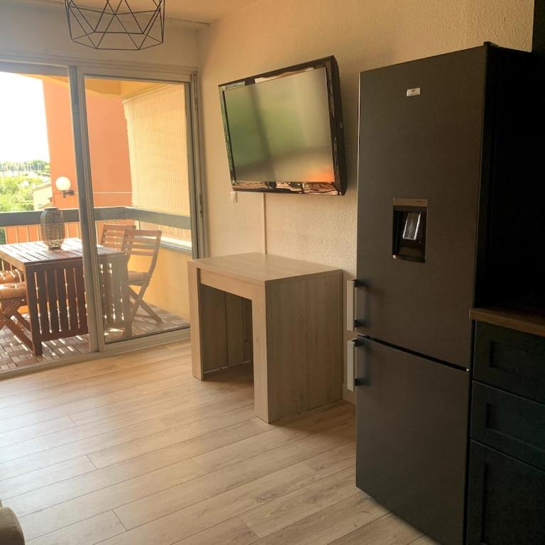 L'Abbaye du Cap - bel appartement avec terrasse entre plage et port - Apartamento Estudio con vistas al puerto - 9