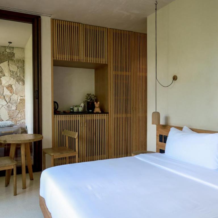 Teva Tulum, Aldea Zamá - Habitación con cama extragrande y balcón - 3