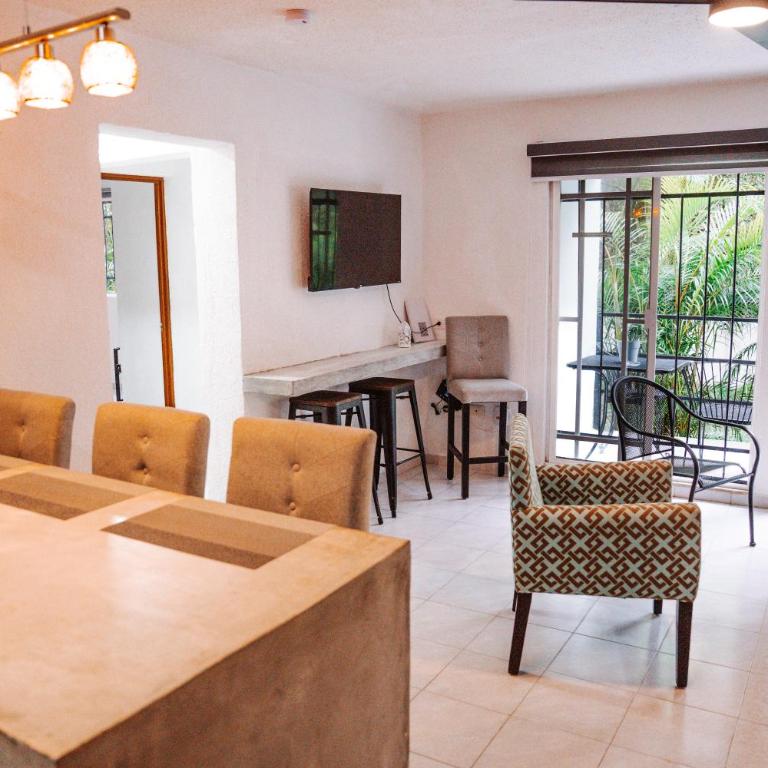 JARDIN departamento dos habitaciones Cancun - Two-Bedroom Apartment - 6