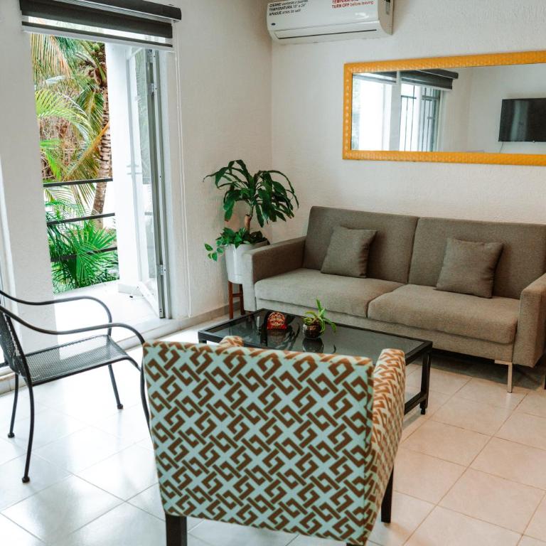 JARDIN departamento dos habitaciones Cancun - Two-Bedroom Apartment - 1