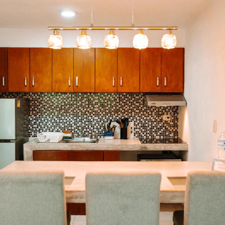 JARDIN departamento dos habitaciones Cancun - Two-Bedroom Apartment - 8