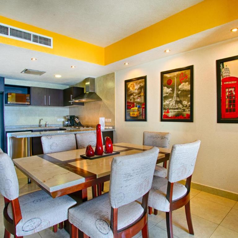 Pools, Gym and Restaurant, Beachfront 1BR - Vacation Home - 10