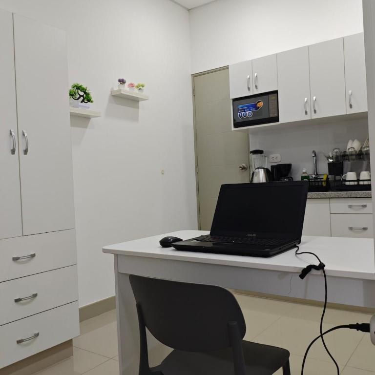 Loft con aire acondicionado, entrada independiente, Wifi, Terma digital - One-Bedroom Apartment - 7