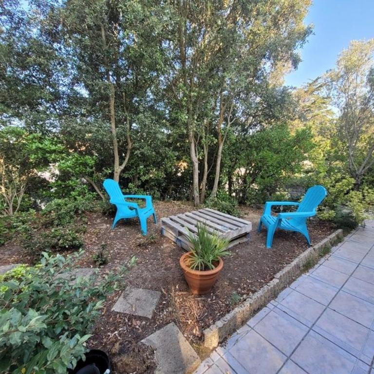 Maison boisée, 800m de la plage, 100m², 3 chambres, terrasse, parking - FR-1-777-18 - Vacation Home - 16