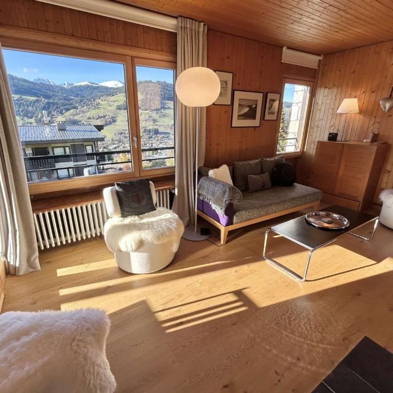 Appartement Megève 3 pièces, 4-6 personnes, parking - FR-1-597-195 - Appartement - 2