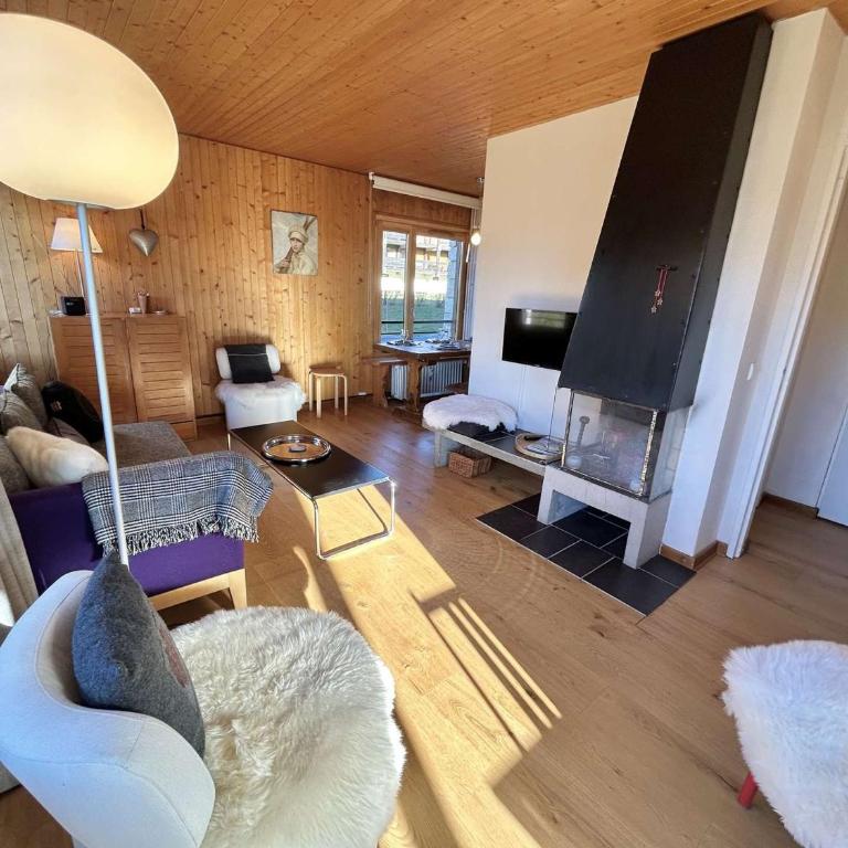 Appartement Megève 3 pièces, 4-6 personnes, parking - FR-1-597-195 - Appartement - 4