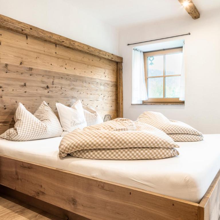 Wohlfühlbauernhof Bambichlhof - Appartement 1 Chambre avec Balcon et Vue sur les Montagnes - 4