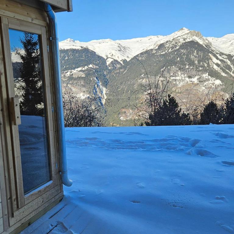 Chalet Neuf à La Plagne - 3Niv, 12pers, Sauna, Parking, WiFi - FR-1-755-40 - Chalet - 15