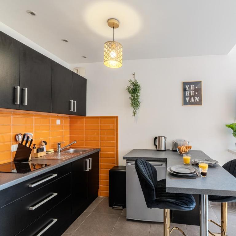 Studio Caucase - Centre-ville Saint Étienne proximité parking - One-Bedroom Apartment - 5