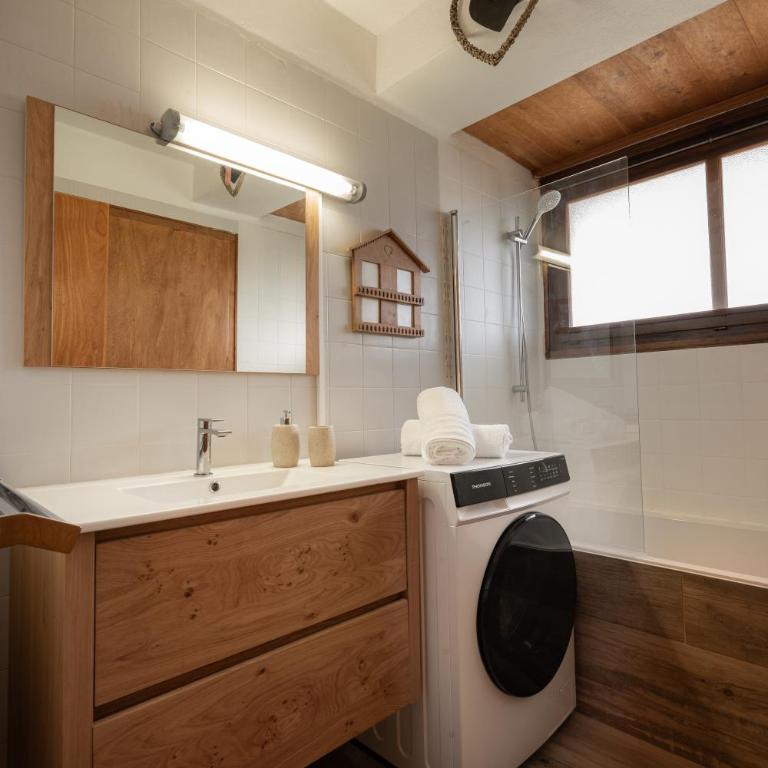 Appartement 10 personnes au pied des pistes vue Mont Blanc - Appartement avec Vue sur la Montagne - 18