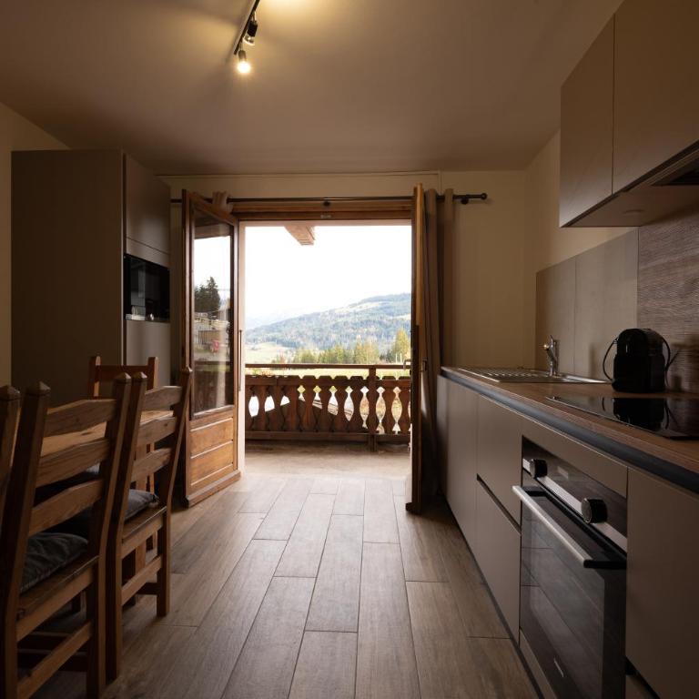 Appartement 10 personnes au pied des pistes vue Mont Blanc - Appartement avec Vue sur la Montagne - 13