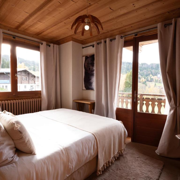 Appartement 10 personnes au pied des pistes vue Mont Blanc - Appartement avec Vue sur la Montagne - 14
