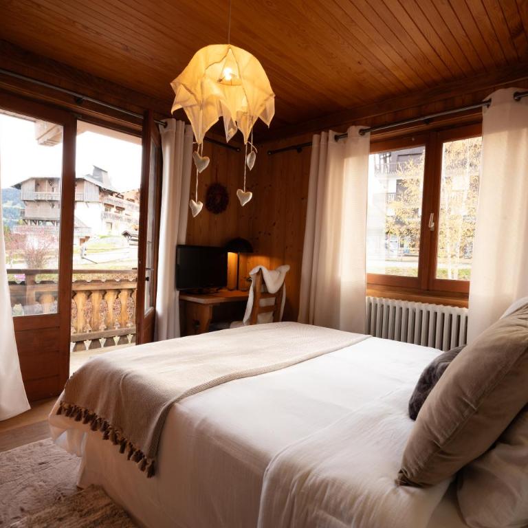 Appartement 10 personnes au pied des pistes vue Mont Blanc - Appartement avec Vue sur la Montagne - 8