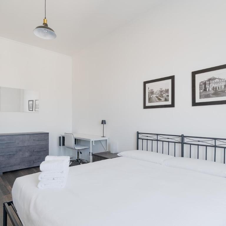 GuestHost - Comfy White Apartment - Appartamento con 2 Camere da Letto - 2