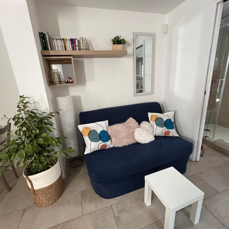 2 pièces avec jardin classé meublé de tourisme 2 étoiles - Appartement 1 Chambre - 32