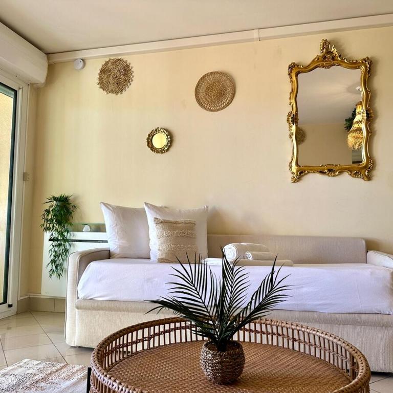Skyline Mer & Monaco - Terrasse - Parking - AC - Two-Bedroom Apartment with Sea View - 19