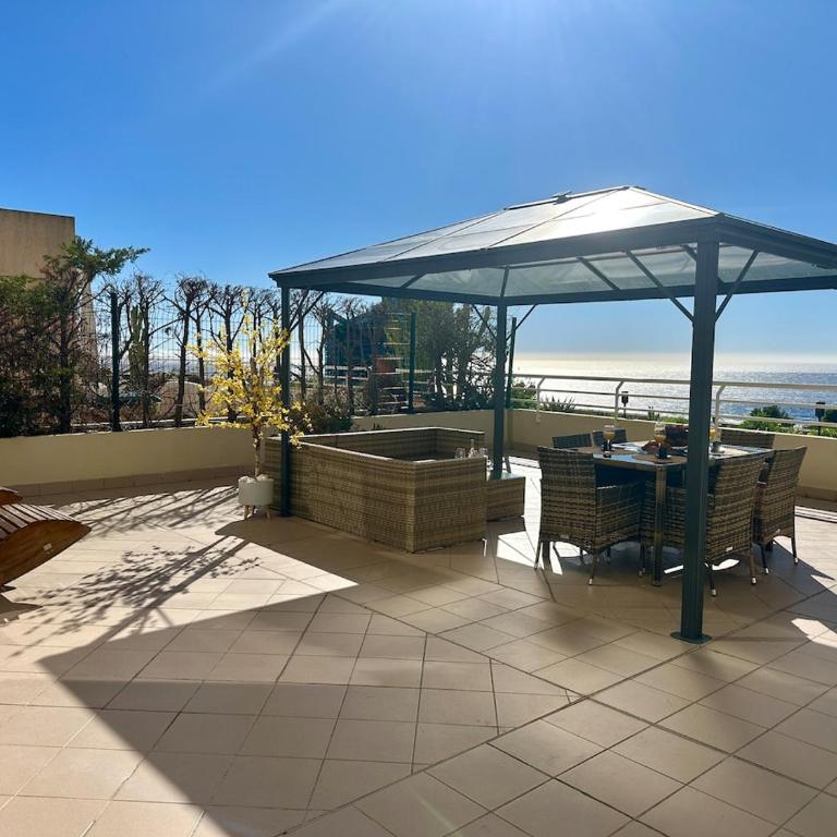 Skyline Mer & Monaco - Terrasse - Parking - AC - Two-Bedroom Apartment with Sea View - 28