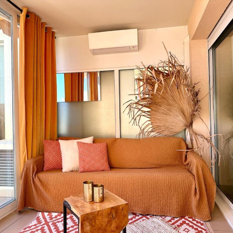 Skyline Mer & Monaco - Terrasse - Parking - AC - Two-Bedroom Apartment with Sea View - 20