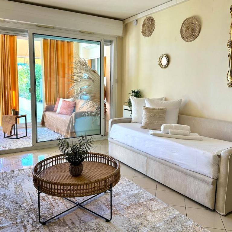 Skyline Mer & Monaco - Terrasse - Parking - AC - Two-Bedroom Apartment with Sea View - 18