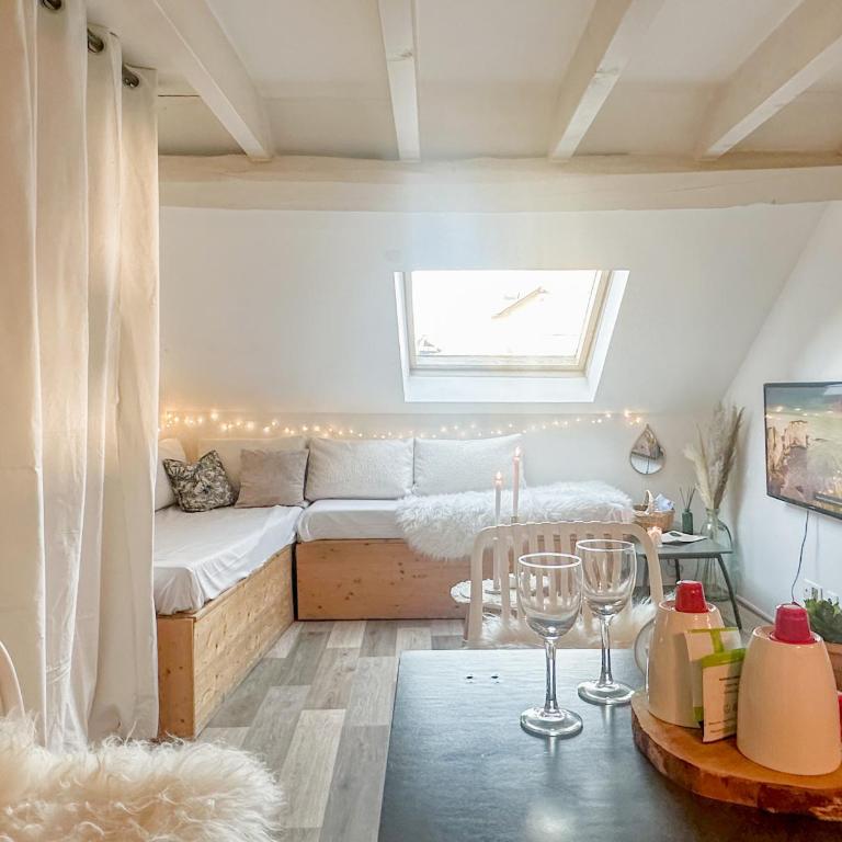 Litchi lovely loft with AC rue du Paquier - Studio-Apartment - 1