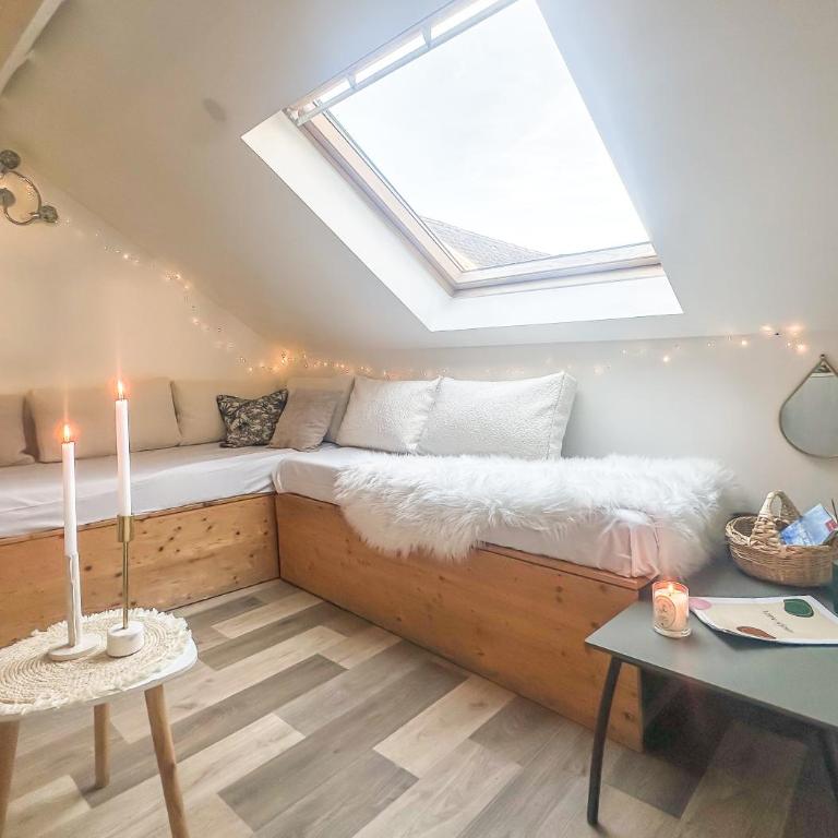 Litchi lovely loft with AC rue du Paquier - Studio-Apartment - 2