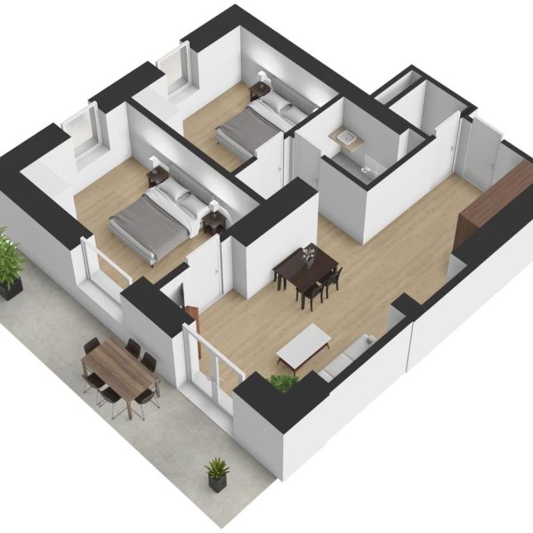 Rattendorf Luxury Apartments - Apartment mit 2 Schlafzimmern und Terrasse - 9