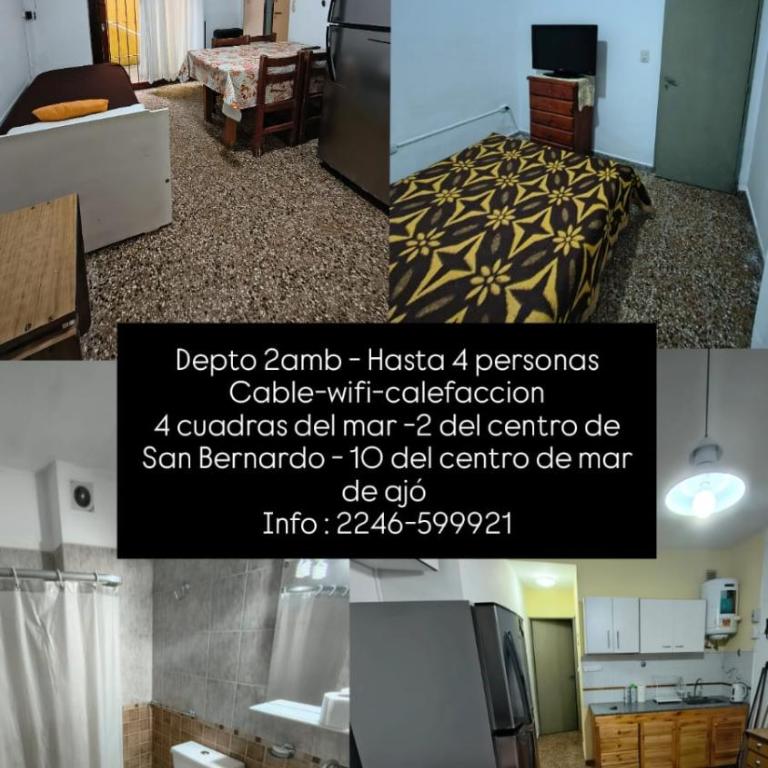 Depto 2 amb San Bernardo - Apartamento de 1 dormitorio - 6