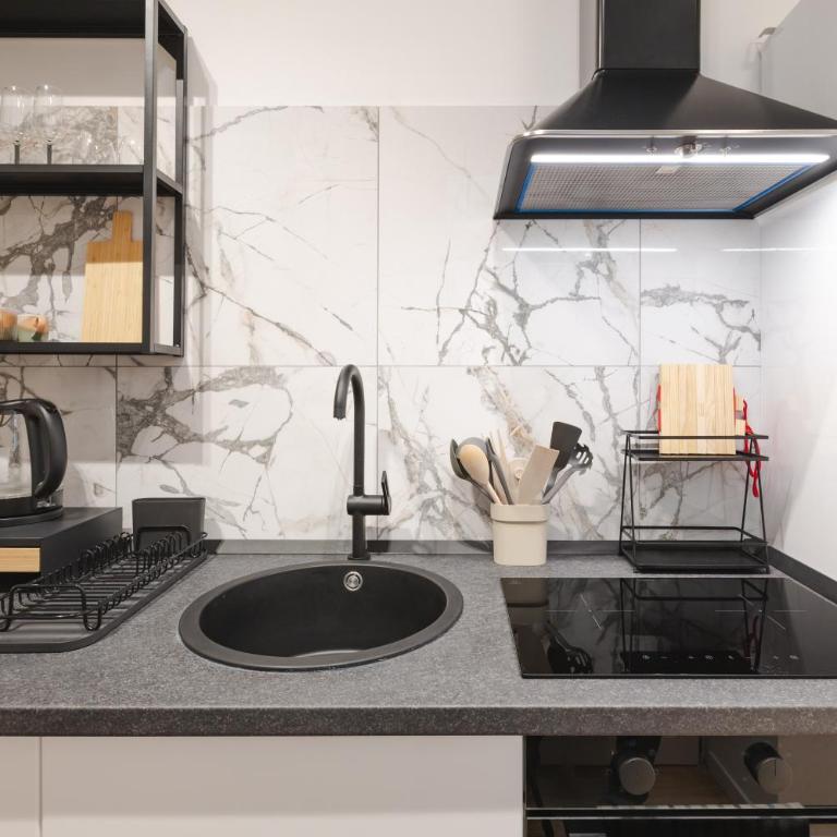 Center - JR Suite Terrace - Pedestrian Zone - Wi-Fi - AC - Appartamento con 1 Camera da Letto - 11