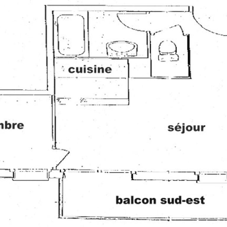 Les Saisies - 2 Pièces 4 Pers, Animaux Acceptés - FR-1-293-17 - Studio - 8