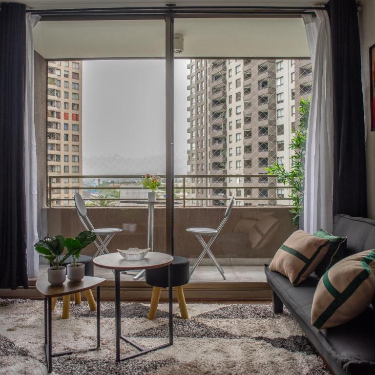 Apartartment 2 Bedrooms Suite Macul Metro Fully Equipped - Two-Bedroom Apartment with Terrace - 2