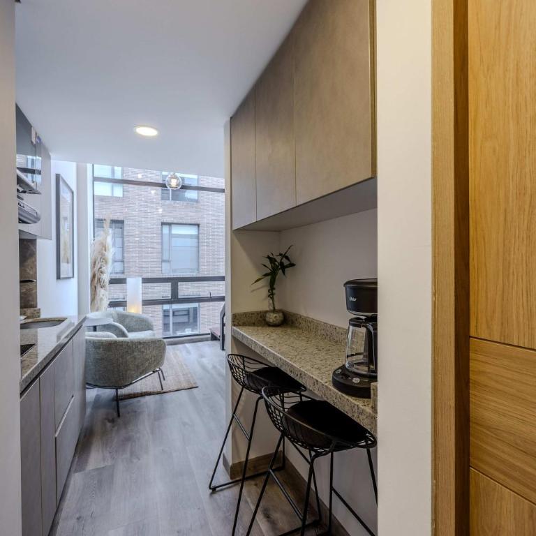 NOK Minimal Loft in Parque 93 - Apartamento - 4