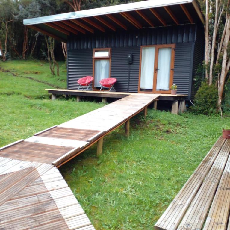 Eco Cabañas Wanderlust - Habitación Doble con vistas al mar - 8