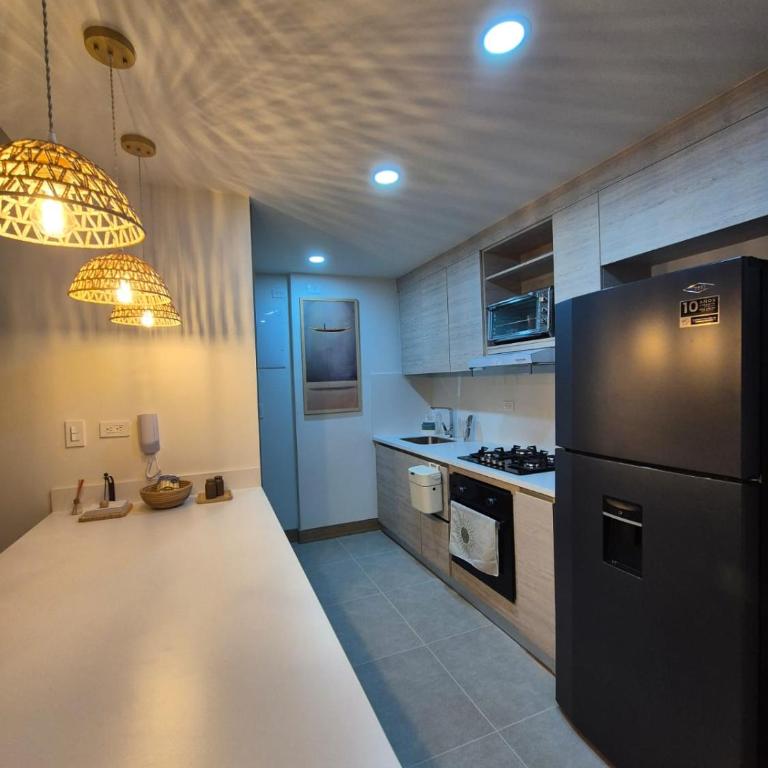 Apartamento moderno con vista al mar y piscinas 1 habitación con balcón en Manzanillo,Cartagena - One-Bedroom Apartment - 29