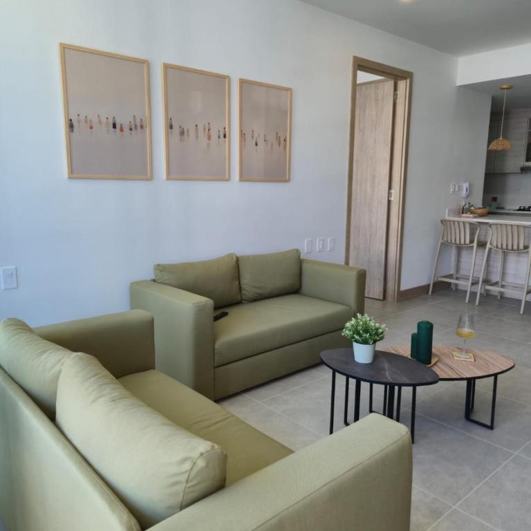 Apartamento moderno con vista al mar y piscinas 1 habitación con balcón en Manzanillo,Cartagena - One-Bedroom Apartment - 19