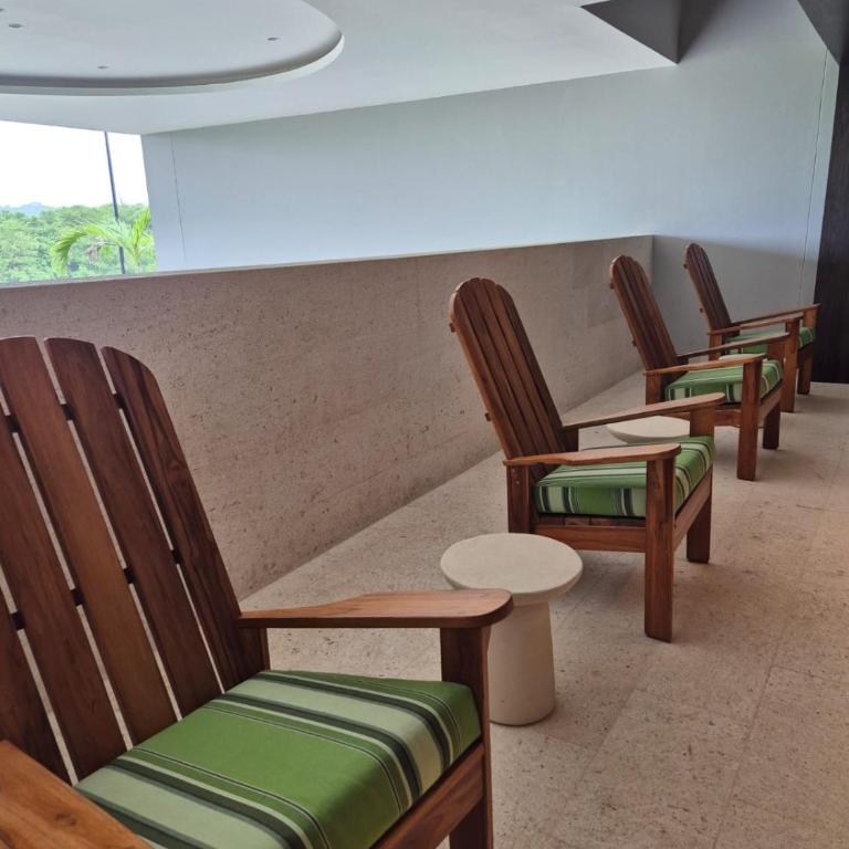 Apartamento moderno con vista al mar y piscinas 1 habitación con balcón en Manzanillo,Cartagena - One-Bedroom Apartment - 50