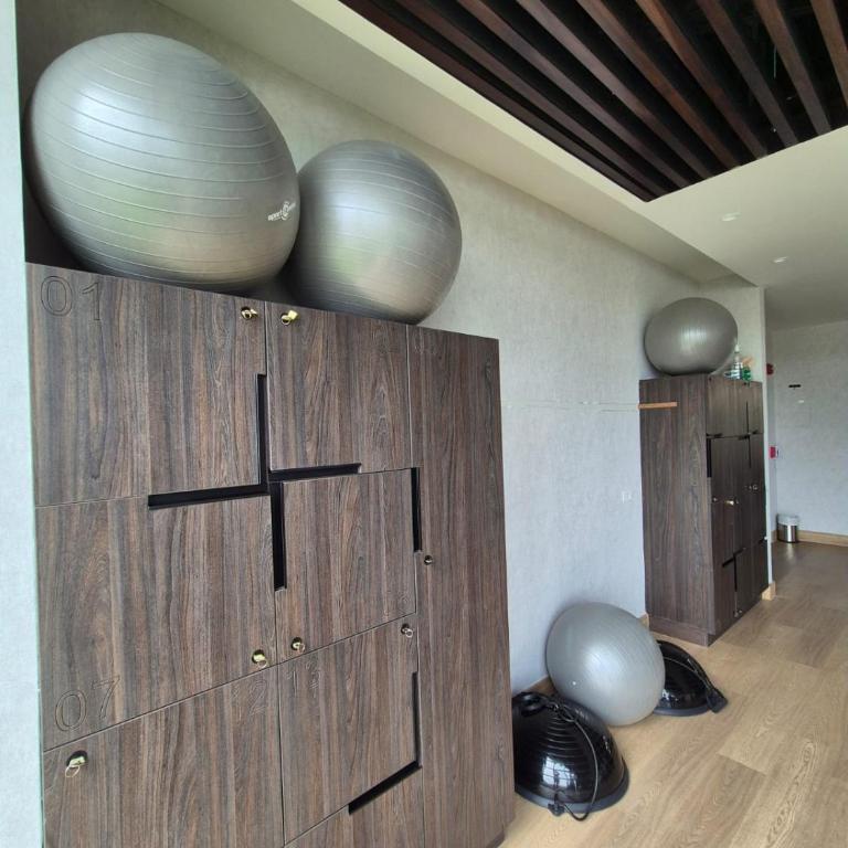 Apartamento moderno con vista al mar y piscinas 1 habitación con balcón en Manzanillo,Cartagena - One-Bedroom Apartment - 60