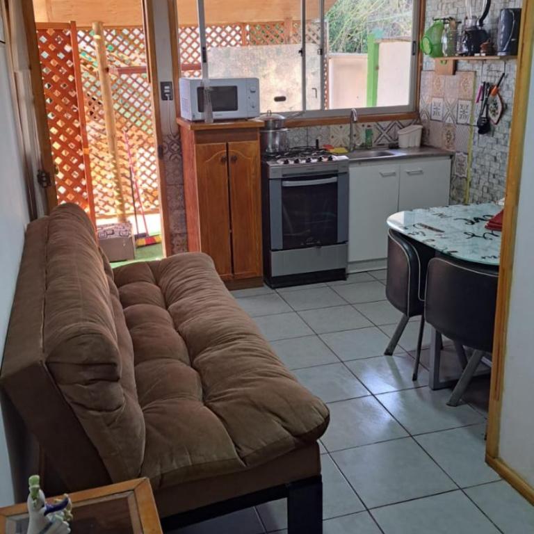 Cabaña recinto Super vista, WIFI con terraza4 - One-Bedroom House - 3