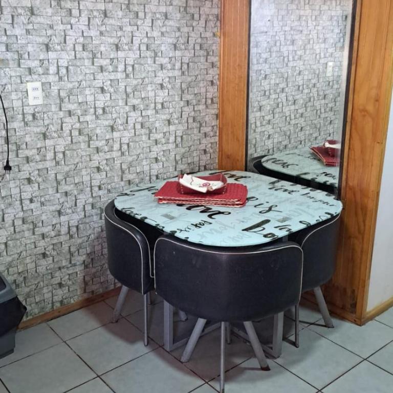 Cabaña recinto Super vista, WIFI con terraza4 - One-Bedroom House - 8