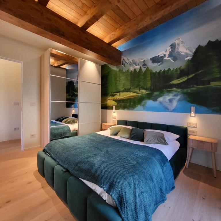 La Dimora del Monte Bianco - Appartamento con 3 Camere da Letto e Vista Montagna - 14
